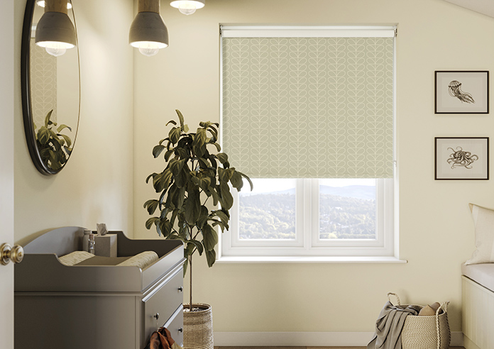 Orla Kiely Linear Stem, Pebble - Twist&Fit Roller Blind - Image 3
